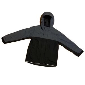 Lands End hooded jacket Size S 8